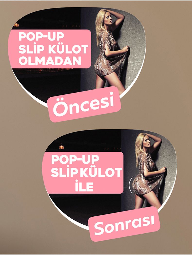Anıl 2689 Mikro Pop Up Kalça Kaldırıcı Külot