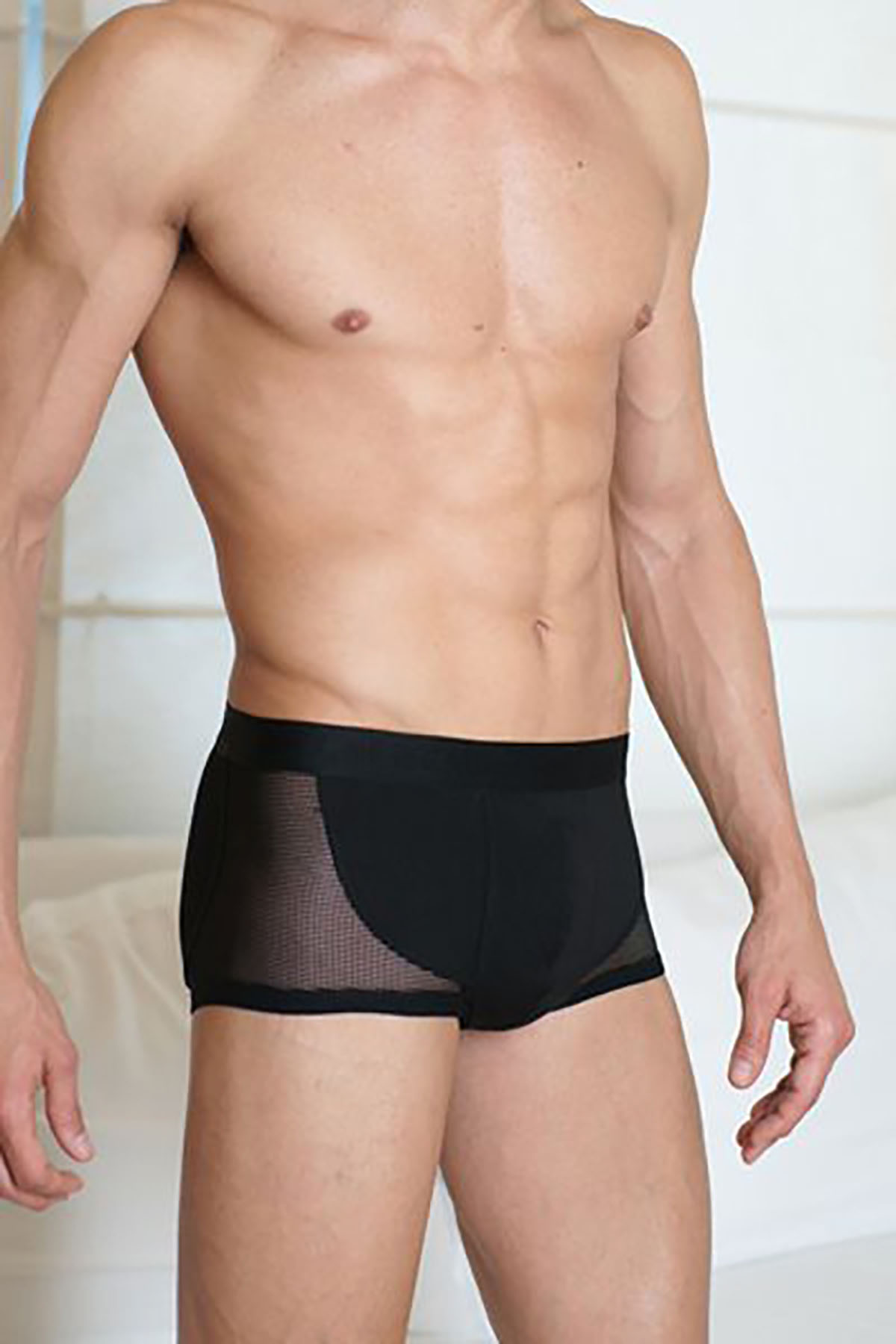 Goldenbay 1705 Pamuklu Kalın Lastikli Koton Kumaş Boxer Külot