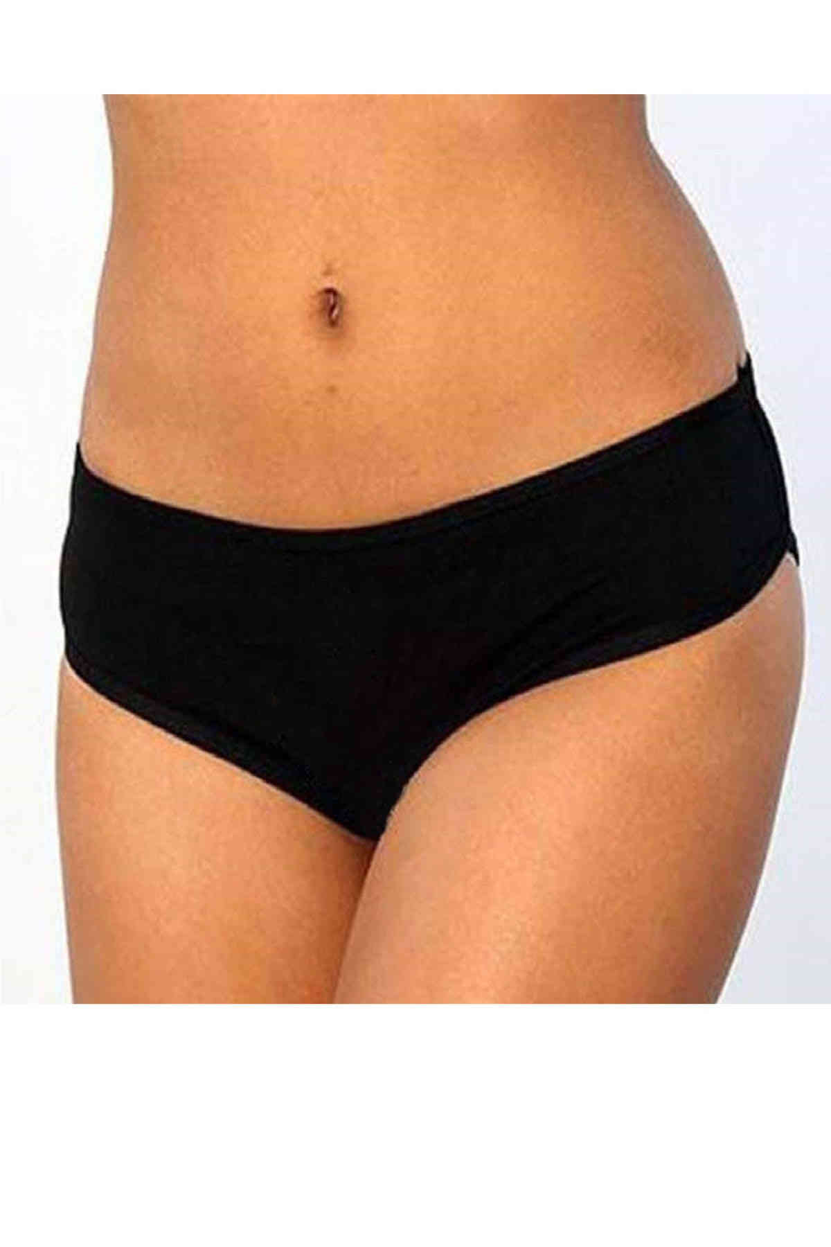 Angelsin El Baskılı Bikini Altı Siyah