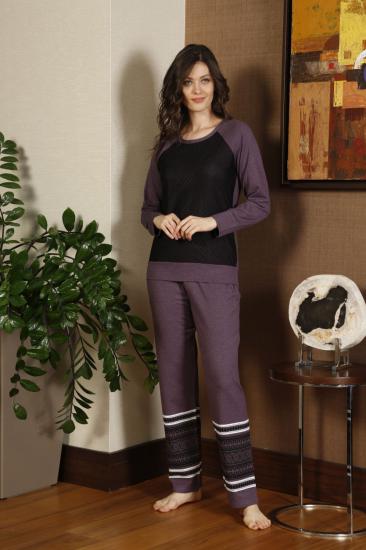 Pamuklu Likralı Pijama Takım