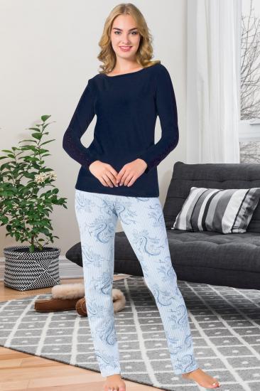 Pamuklu Likralı Pijama Takım