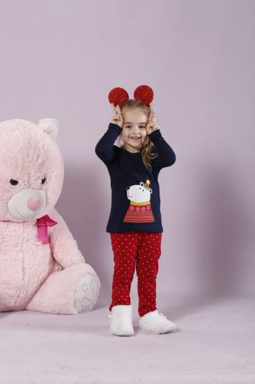 Pamuklu Likralı Pijama Takım