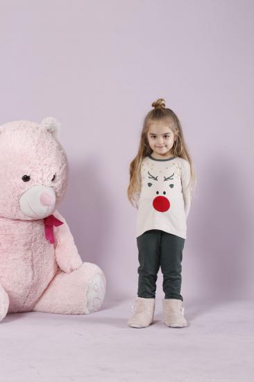 Pamuklu Likralı Pijama Takım