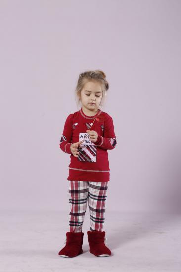 Pamuklu Likralı Pijama Takım