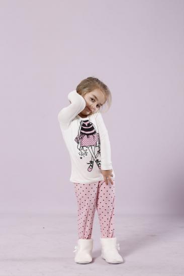 Pamuklu Likralı Pijama Takım