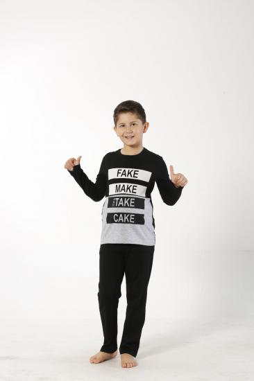 Pamuklu Likralı Pijama Takım