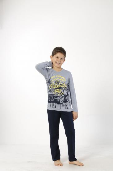 Pamuklu Likralı Pijama Takım