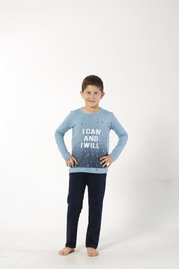 Pamuklu Likralı Pijama Takım
