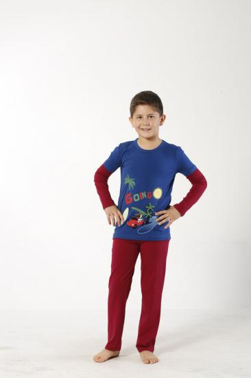 Pamuklu Likralı Pijama Takım