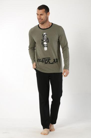 Pamuklu Likralı Pijama Takım