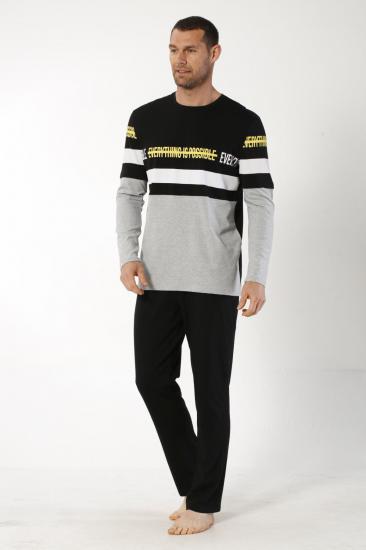 Pamuklu Likralı Pijama Takım