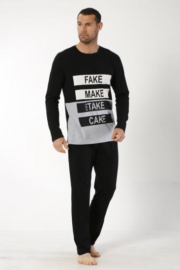 Pamuklu Likralı Pijama Takım