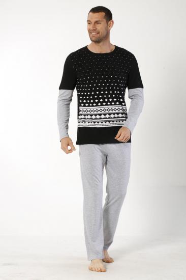 Pamuklu Likralı Pijama Takım