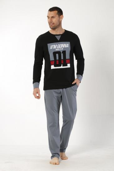 Pamuklu Likralı Pijama Takım